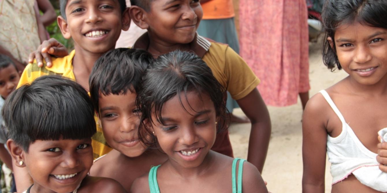 Children at play. Young people from different ethnic groups have been keen to get to know each other. Photograph: Oxfam Children at play. Young people from different ethnic groups have been keen to get to know each other. Photograph: Oxfam